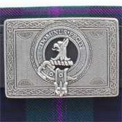 Buckle Kilt Belt, Clan Crest, Clan Baird